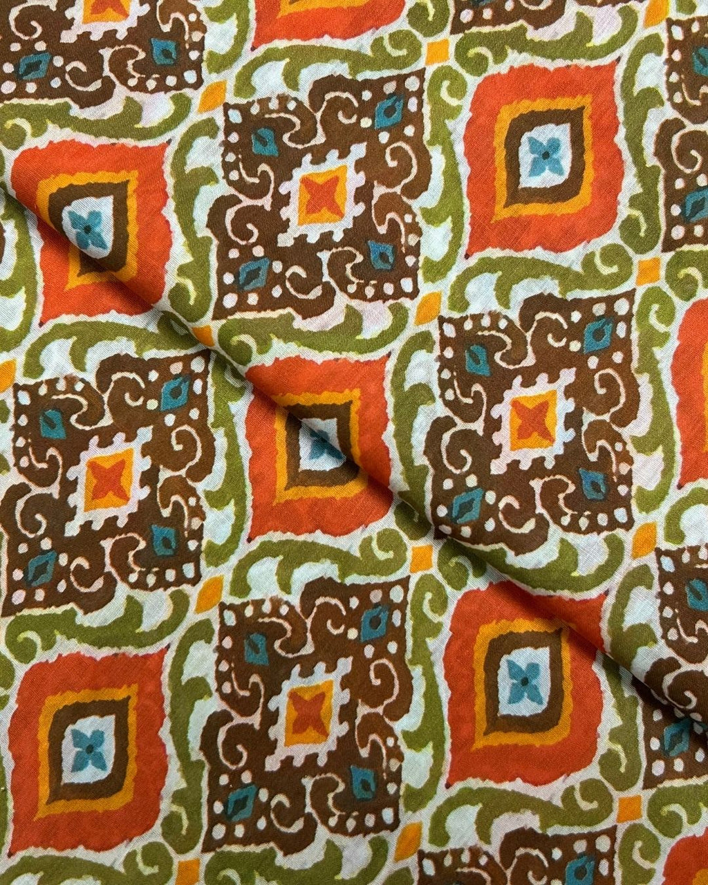 Tie & Dye Digital Print Lawn (TDP-S25-0045), digitally printed lawn fabric by the meter