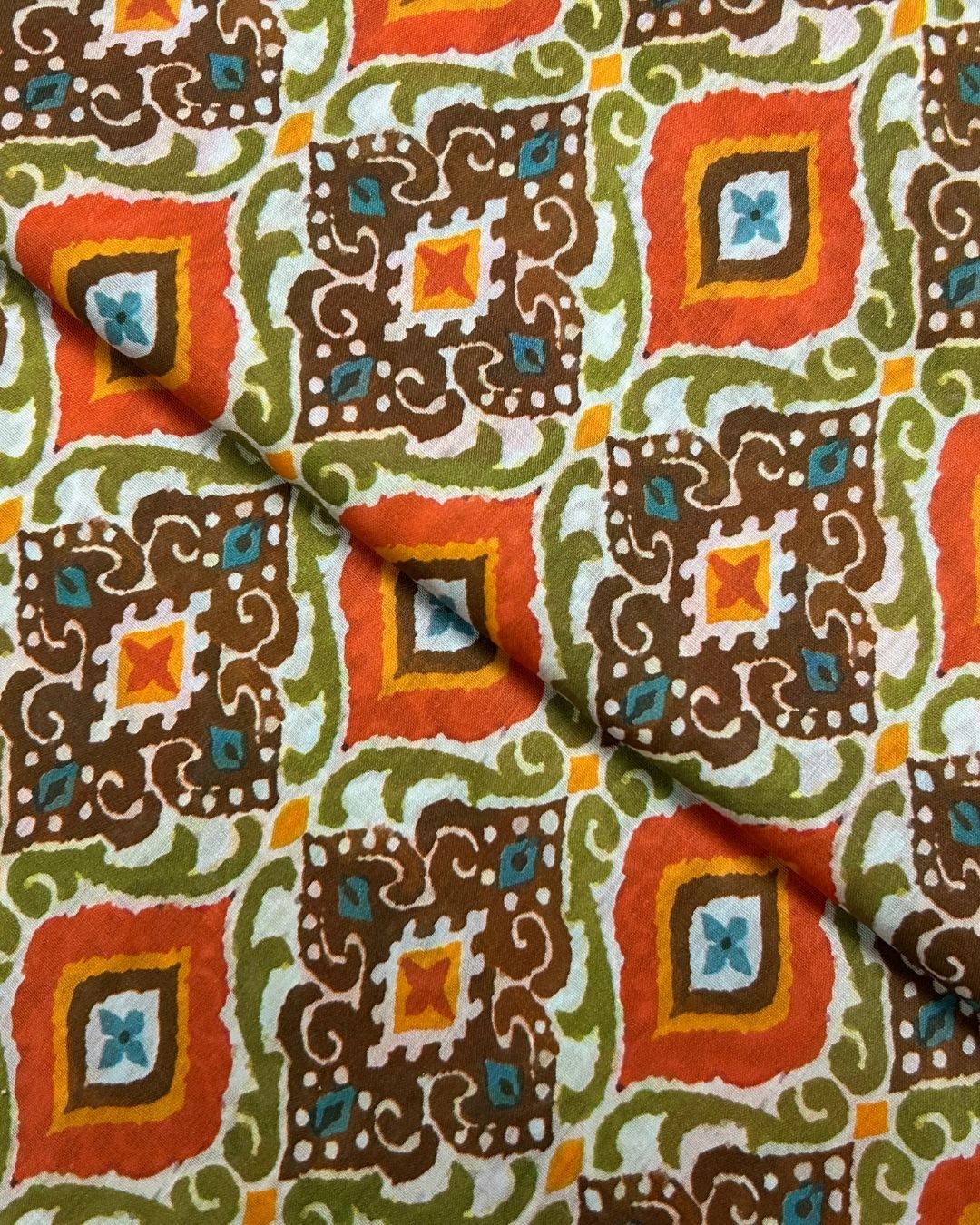 Tie & Dye Digital Print Lawn (TDP-S25-0045), digitally printed lawn fabric by the meter