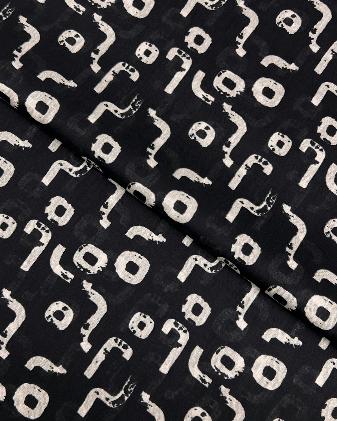 Tie & Dye Digital Print Lawn fabric