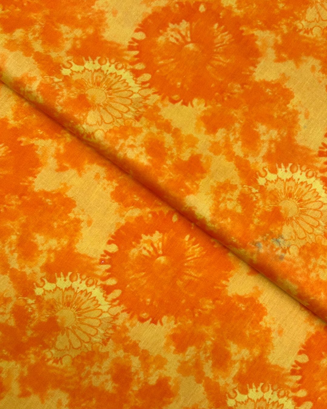 Tie & Dye Digital Print Lawn (TDP-S26-0020), digitally printed lawn fabric by the meter