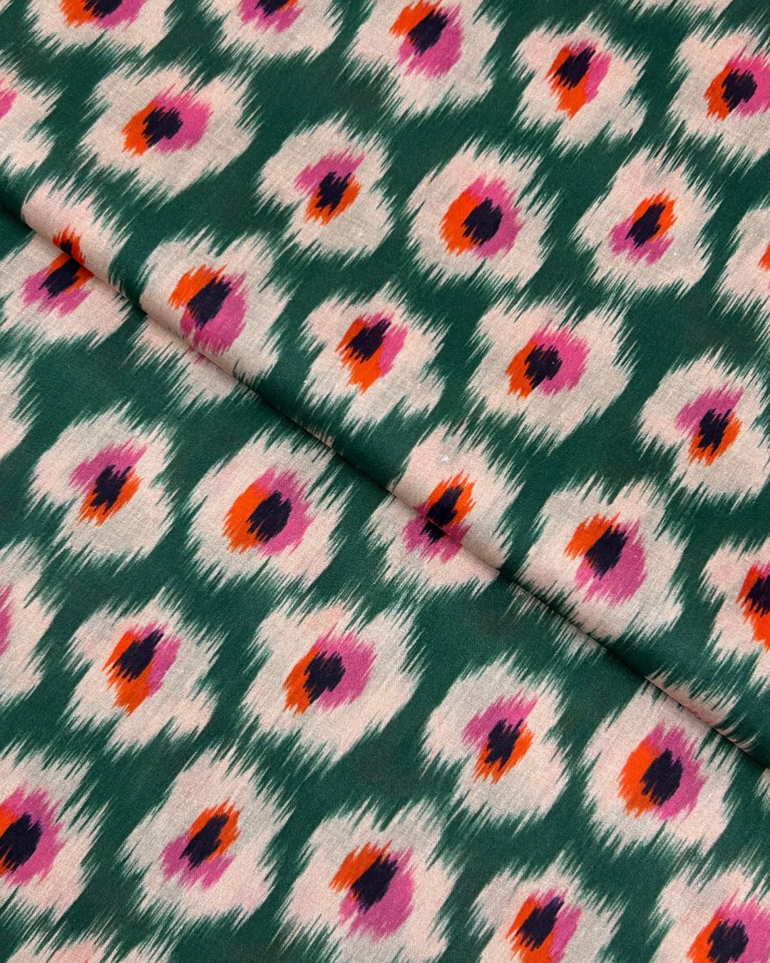 Tie & Dye Digital Print Lawn fabric
