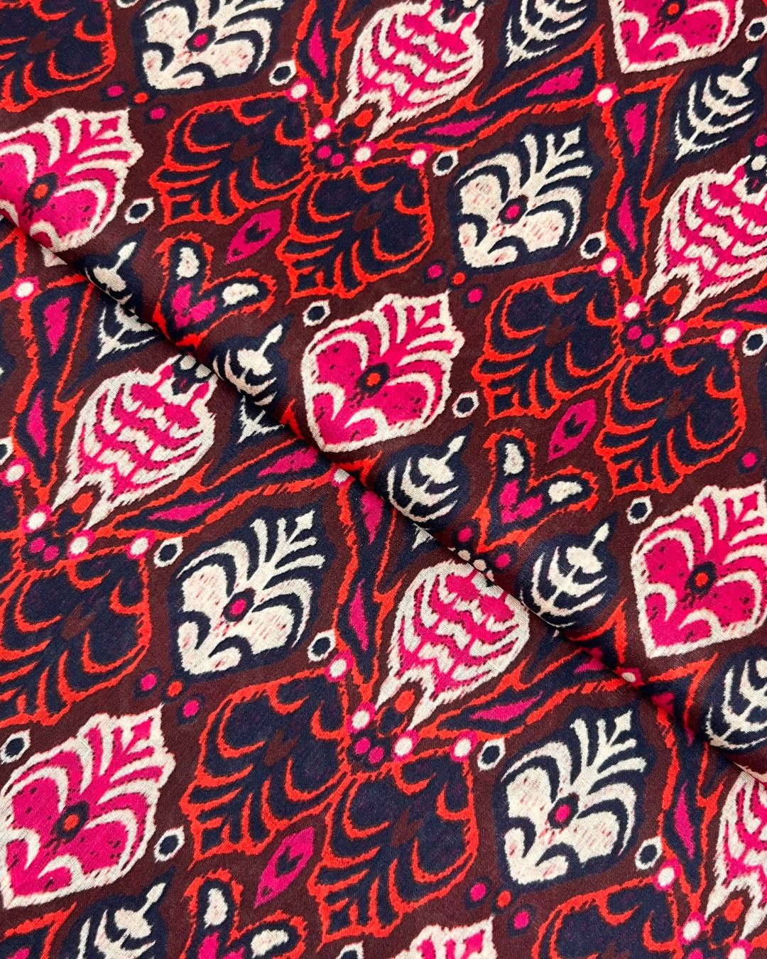 Tie & Dye Digital Print Lawn fabric