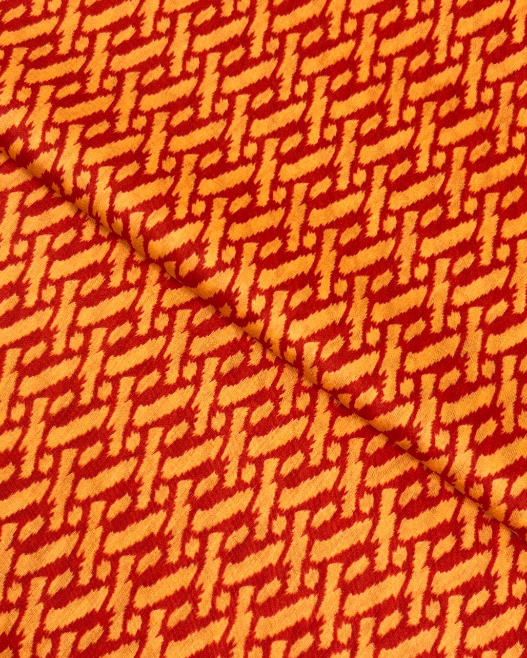 Tie & Dye Digital Print Lawn fabric