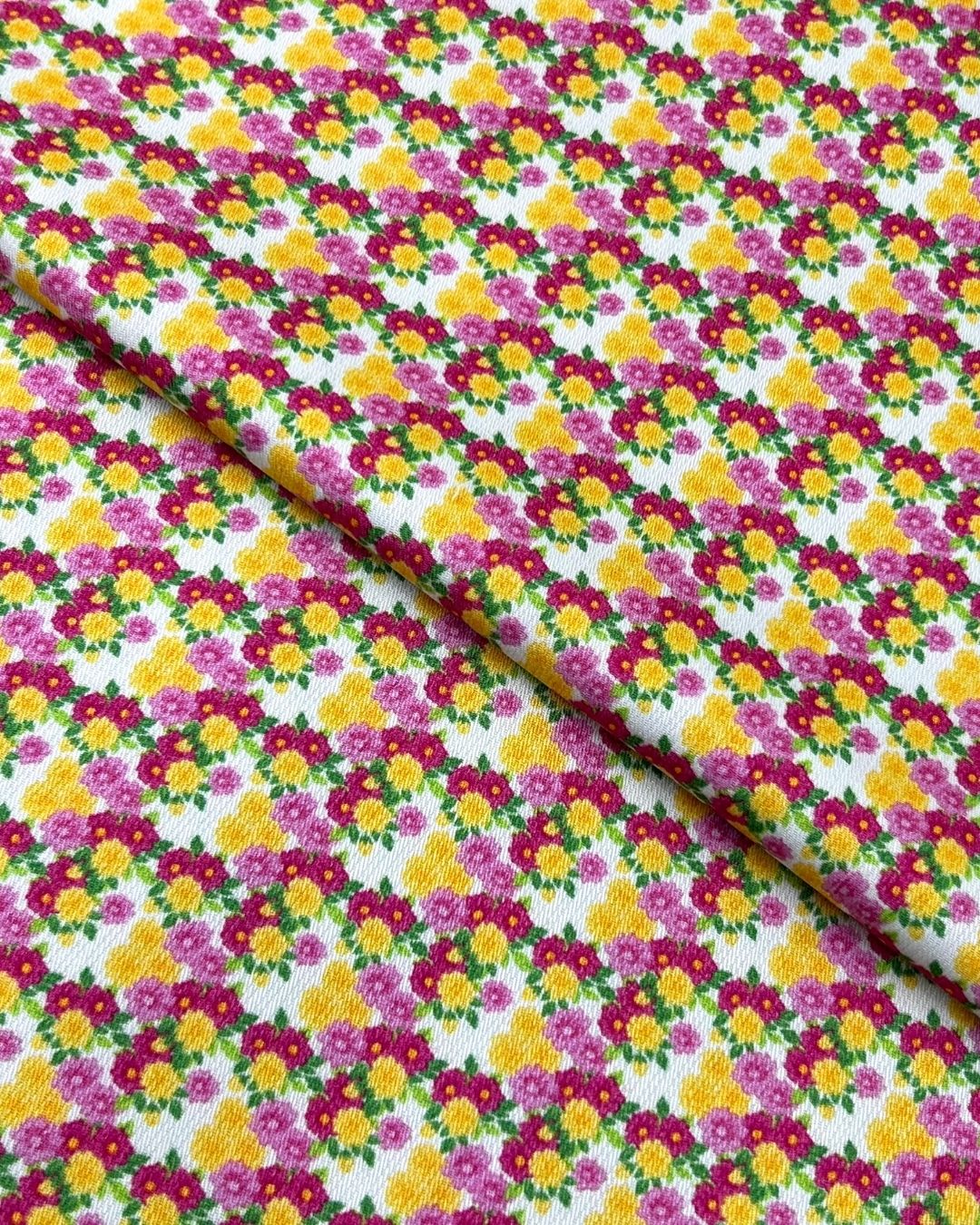 Turkish Linen Digital Print (TLP-W26-0015), digitally printed linen fabric by the meter