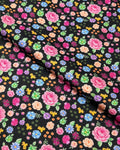 Turkish Linen Digital Print (TLP-W26-0021), digitally printed linen fabric by the meter