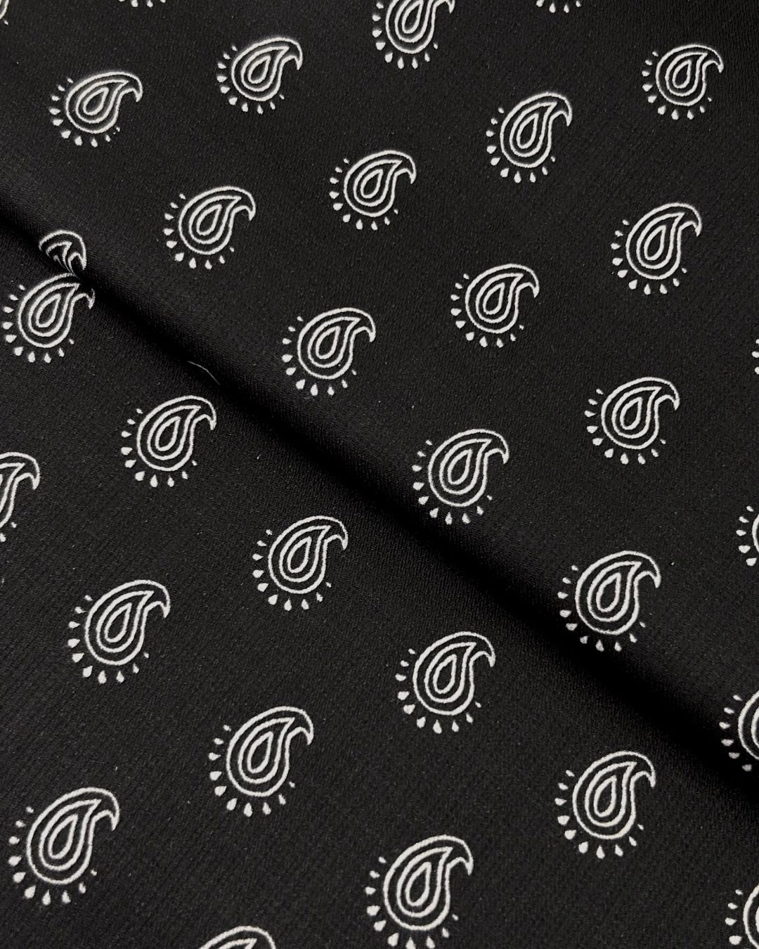 Turkish Linen Digital Print (TLP-W26-0022), digitally printed linen fabric by the meter