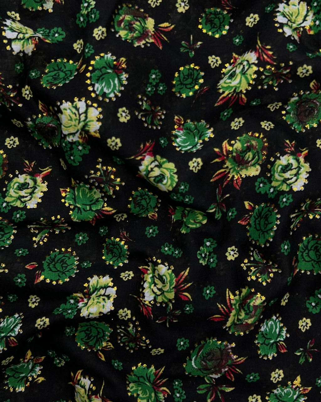 Wide Digital Print Lawn (DPLW-S25-0006), digitally printed lawn fabric by the meter