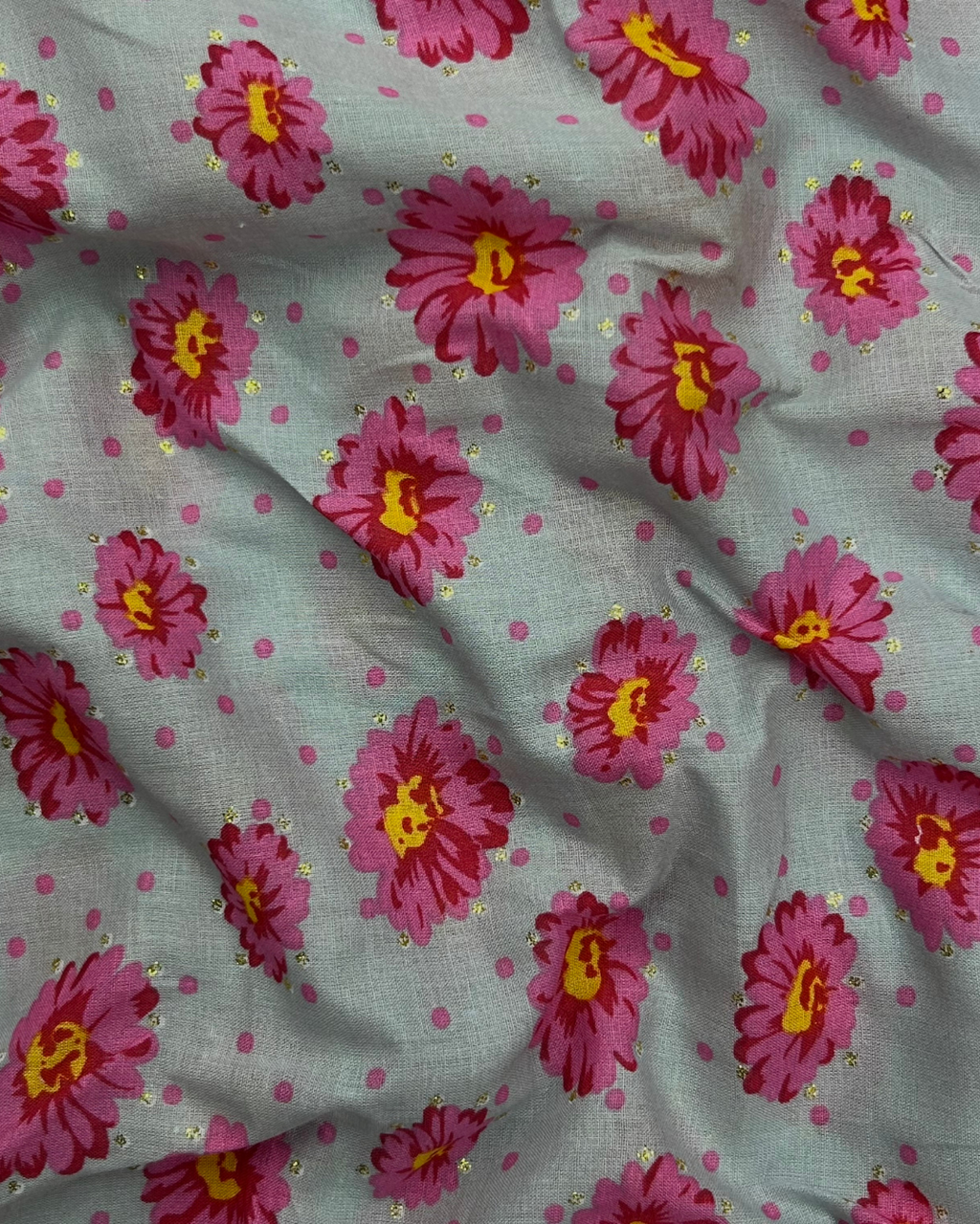 Wide Digital Print Lawn (DPLW-S25-0008), digitally printed lawn fabric by the meter
