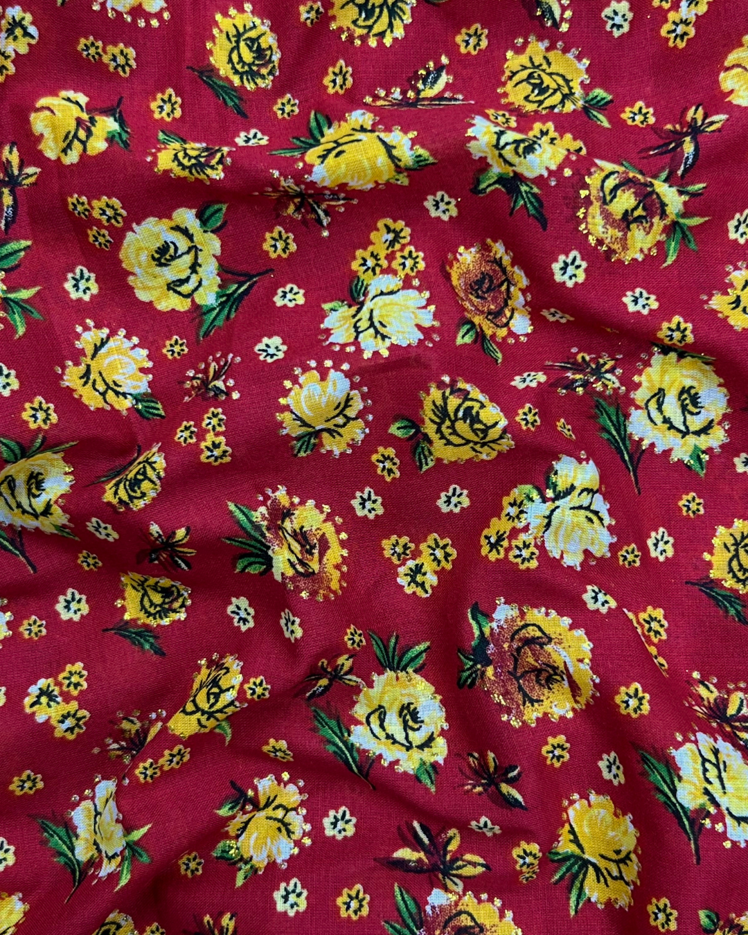 Wide Digital Print Lawn fabric