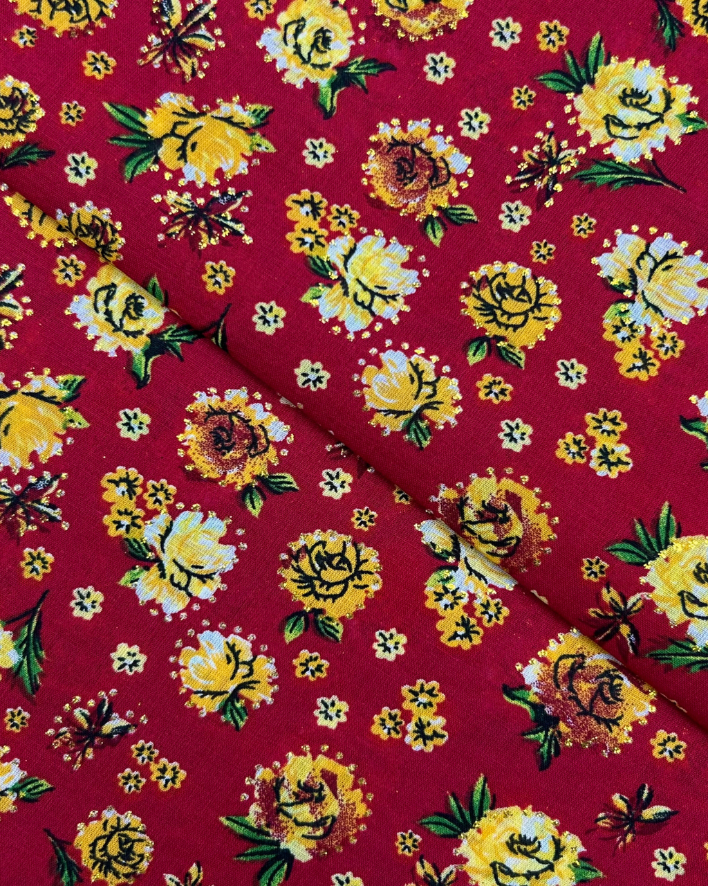 Wide Digital Print Lawn fabric