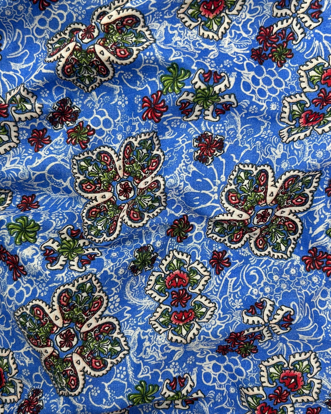 Wide Digital Print Lawn fabric