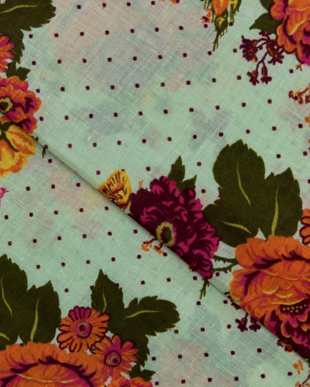 Wide Digital Print Lawn (DPLW-S25-0014) – digitally printed lawn fabric, photo 2