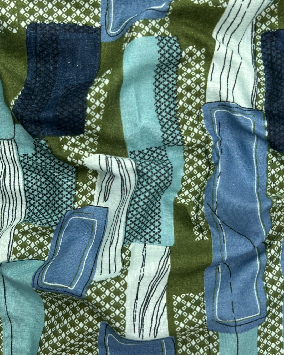 Wide Digital Print Lawn fabric