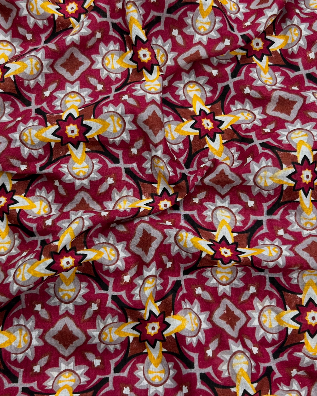 Wide Digital Print Lawn fabric