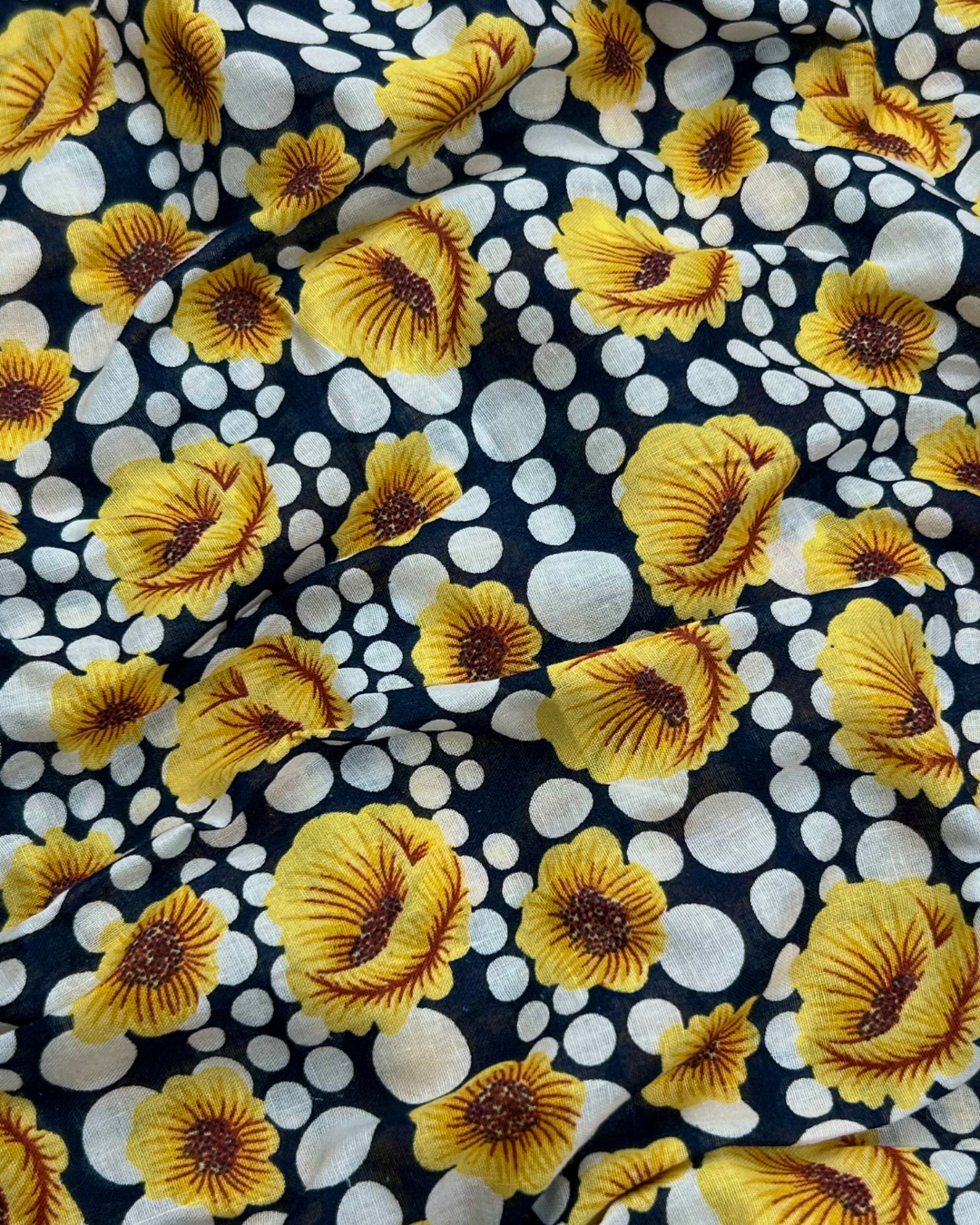Wide Digital Print Lawn fabric