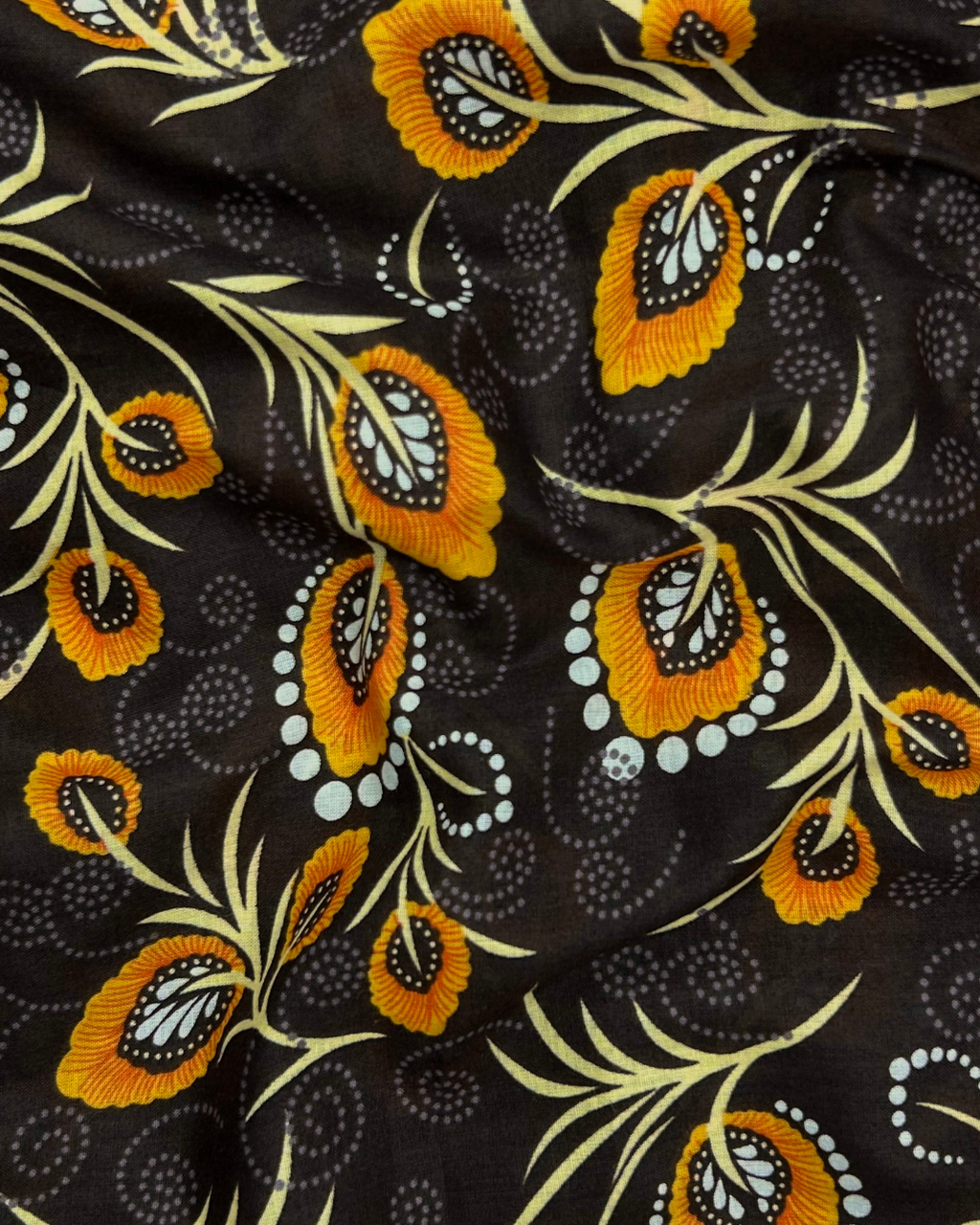 Wide Digital Print Lawn (DPLW-S25-0030), digitally printed lawn fabric by the meter