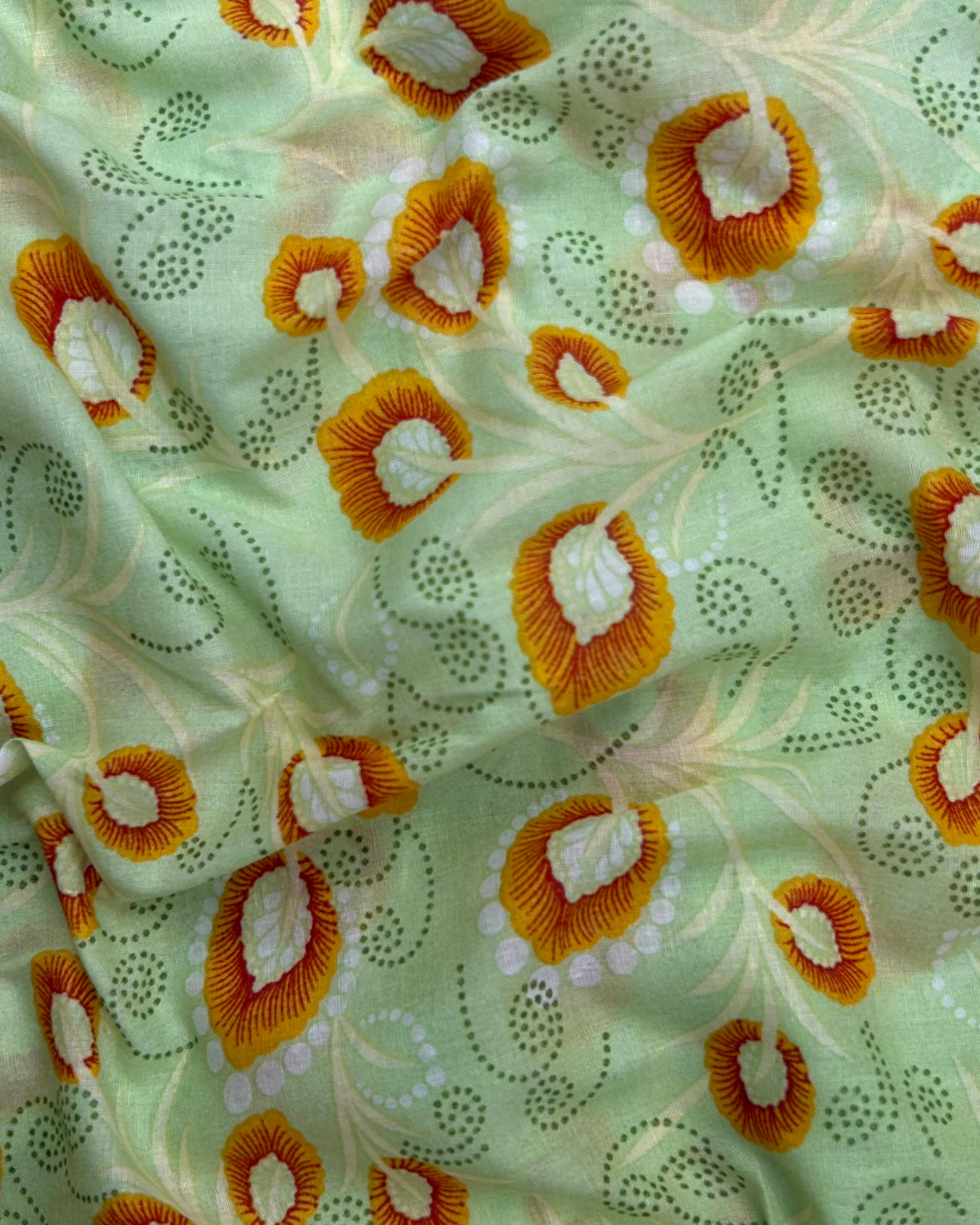 Wide Digital Print Lawn (DPLW-S25-0031), digitally printed lawn fabric by the meter