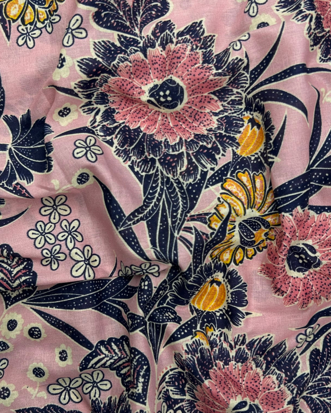 Wide Digital Print Lawn (DPLW-S25-0033), digitally printed lawn fabric by the meter