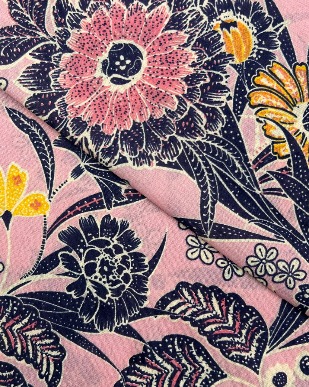 Wide Digital Print Lawn (DPLW-S25-0033) – digitally printed lawn fabric, photo 2