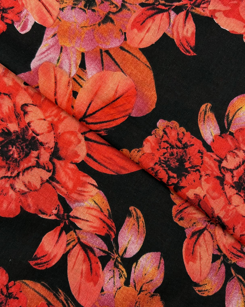 Wide Digital Print Lawn (DPLW-S25-0035) – digitally printed lawn fabric, photo 2