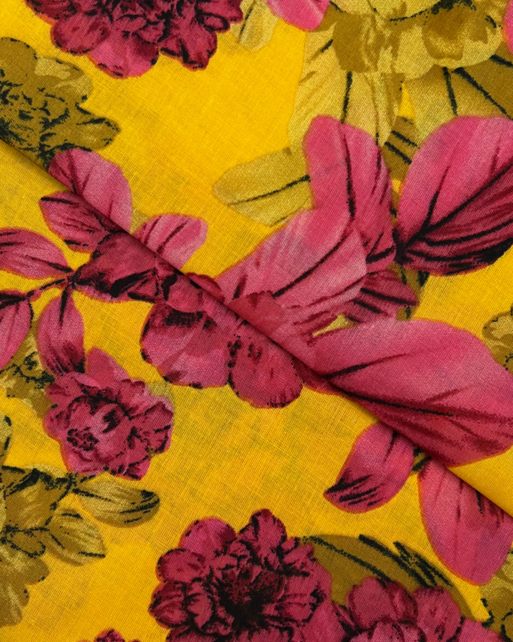 Wide Digital Print Lawn (DPLW-S25-0036) – digitally printed lawn fabric, photo 2