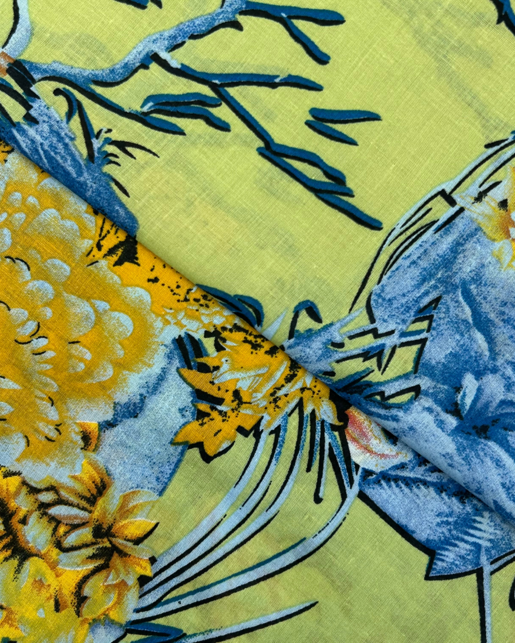 Wide Digital Print Lawn (DPLW-S25-0039) – digitally printed lawn fabric, photo 2