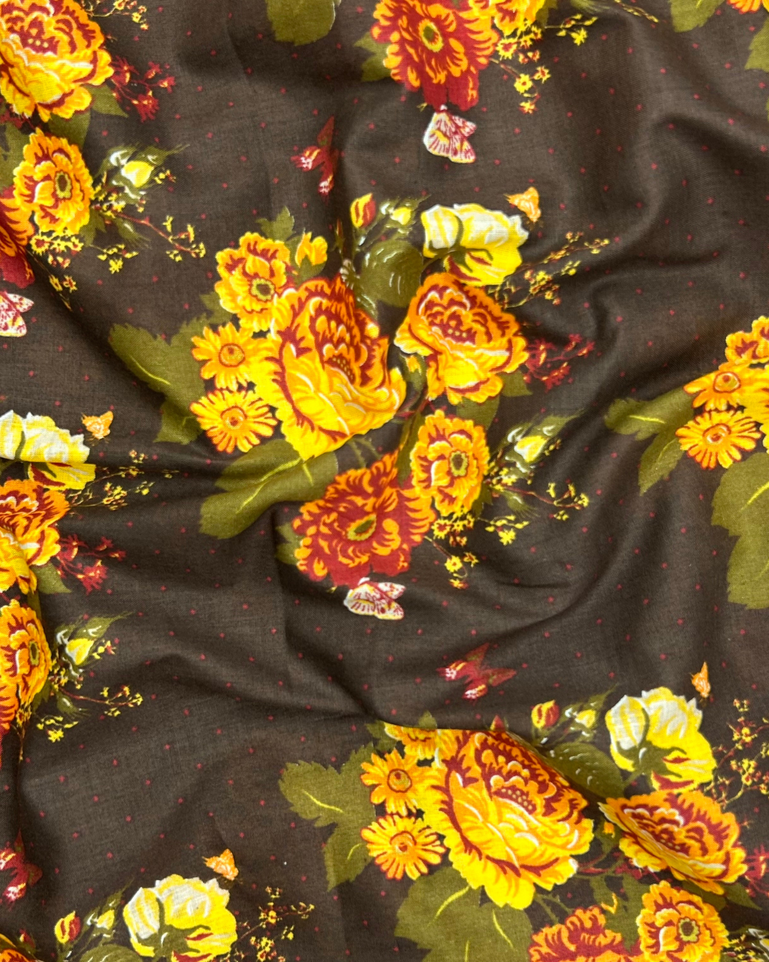 Wide Digital Print Lawn fabric