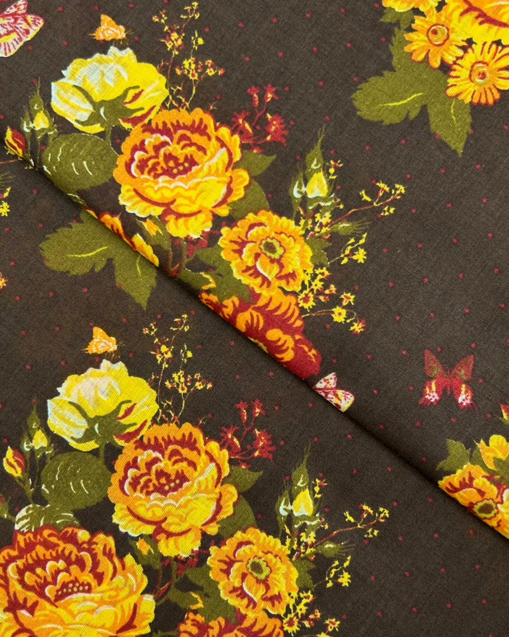 Wide Digital Print Lawn fabric